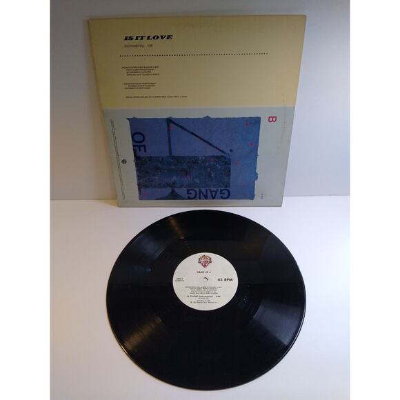 Gang Of Four Is It Love 12" Vinyl LP Record Extended Mix Post-Punk New Wave - Picture 2 of 3